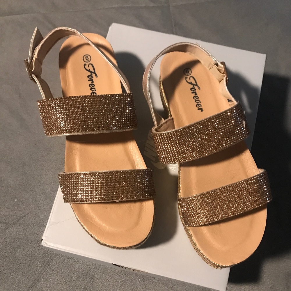 Rhinestone wedges